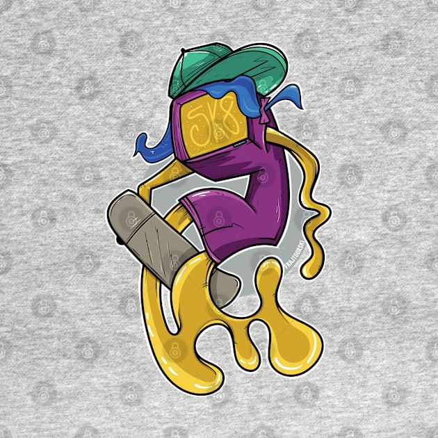 Golden Girl Skater by Frajtgorski